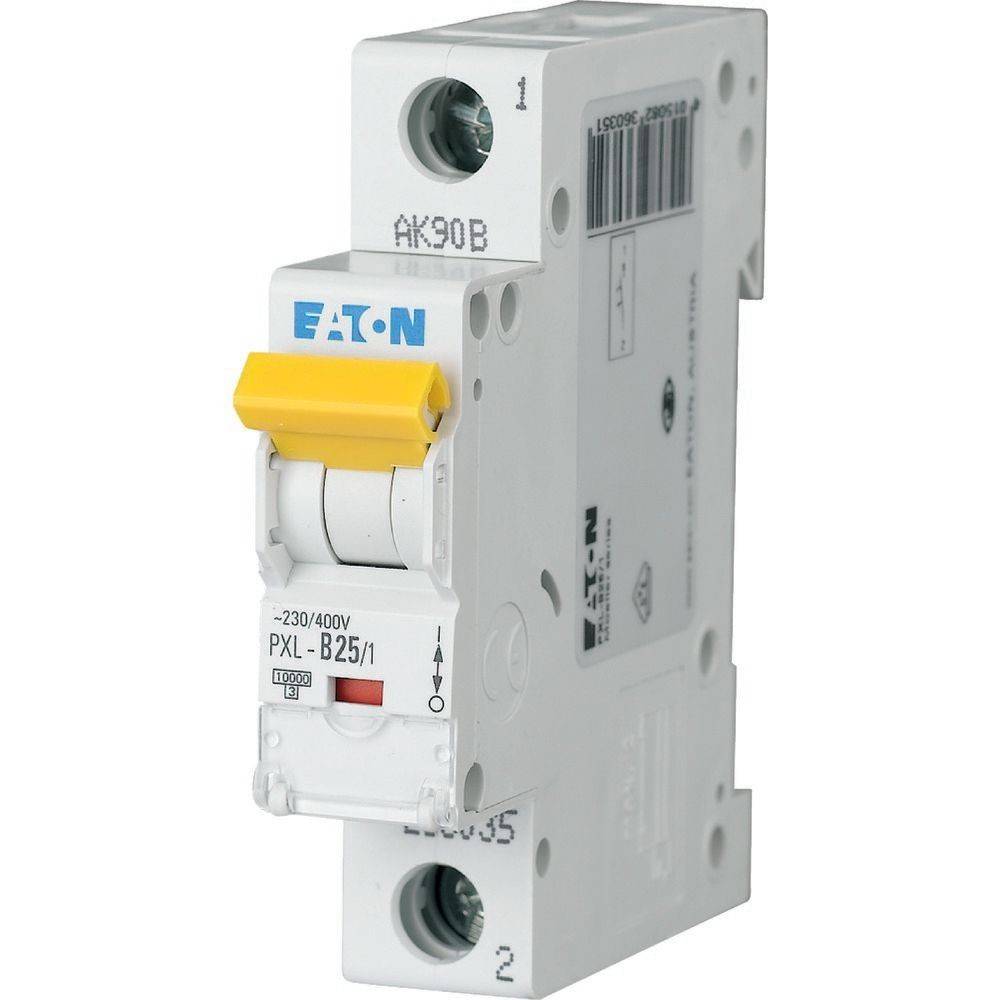 Eaton LS-Schalter m.Beschrift. PXL-D25/1
