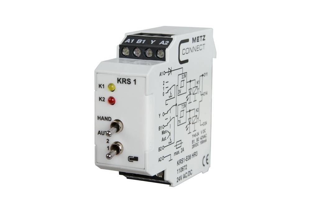 5 Stk. Metz Connect Schnittstellenmodul KRS1-E08 HR3 24ACDC