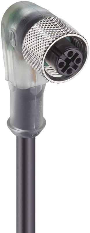 Belden Kupplg.m.Schraubv.+LED,gew RKWT/LED P4-251/2m