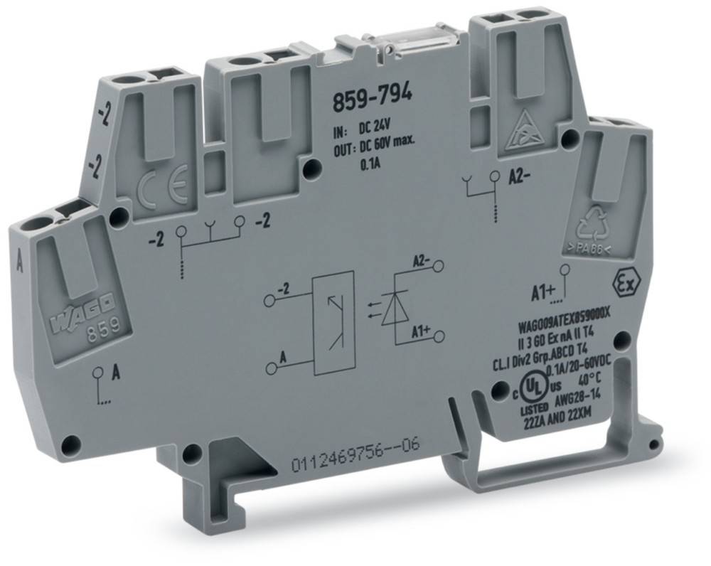 WAGO GmbH & Co. KG Optokoppler-Klemme 859-794