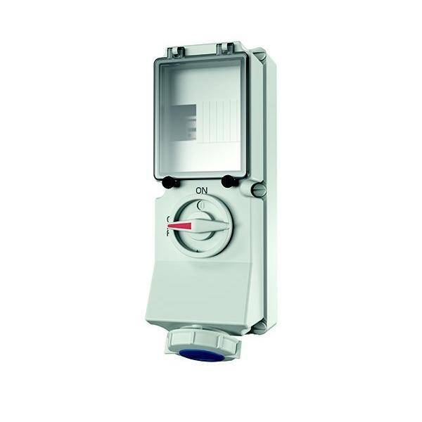 Mennekes Wanddose DUO 7050