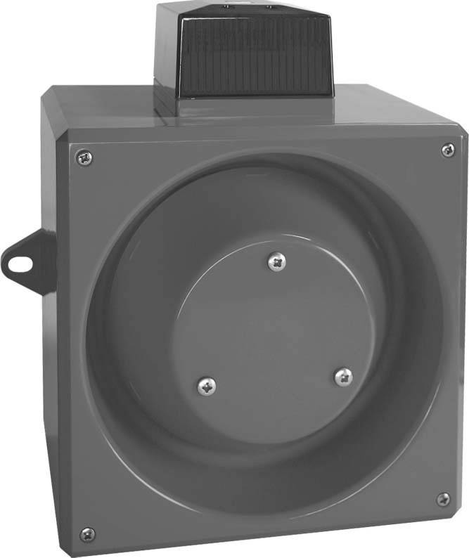 FHF Funke+Huster Schallgeber m.Blitzleuchte AXL08 230VAC gelb