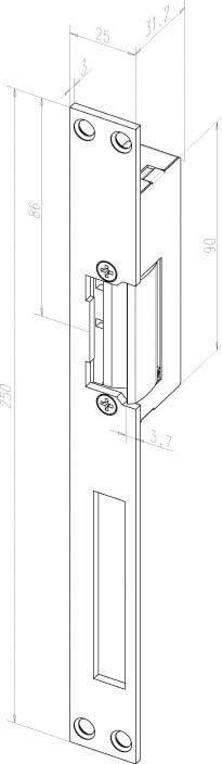 Assa Abloy effeff Türöffner 24E----02135D11