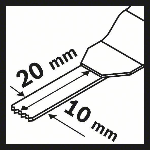 Bosch Power Tools HCS Segementsägeblatt 2609256949