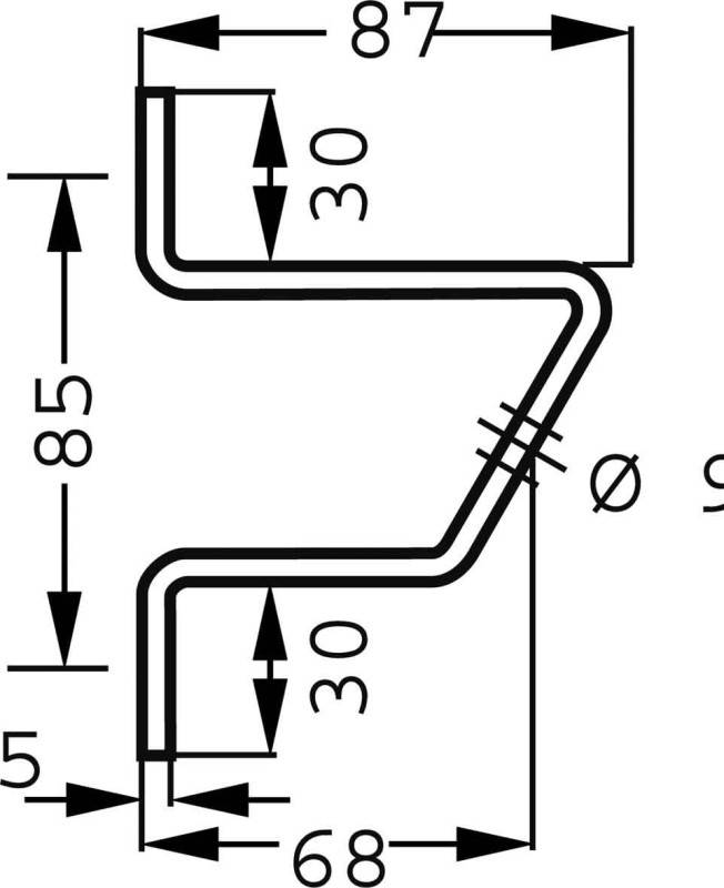Ceag Sicherheitst. Wandaufhängung 2 2480 000 122