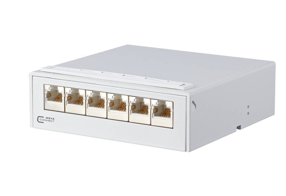 Metz Connect AP-Verteiler 6Port 130862-11-E