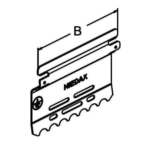 Niedax Stoßstellenverbinder LST 80 E3