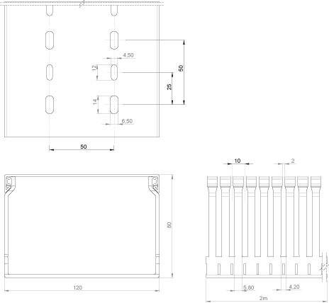 Unex Verdrahtungskanal lgr 80.120.88