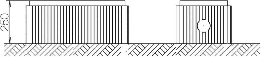 ABN Bodenaufbausockel SX014