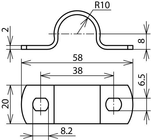 10 Stk. DEHN Zweischr.-Überleger LHZSUEL202XB6.5V2A