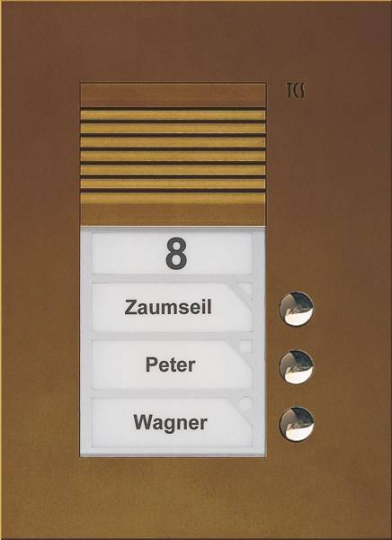 TCS Tür Control Audio Außenstation PUK 3 PUK03/1-EB