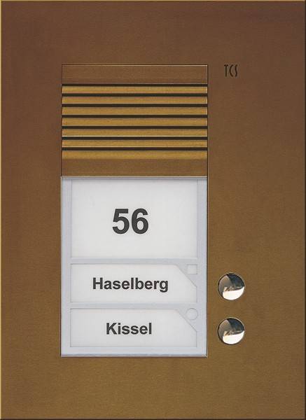 TCS Tür Control Audio Außenstation PUK 2 PUK02/1-EB