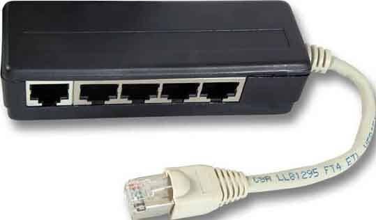 EFB-Elektronik ISDN-5-fach Adapter K5117.015
