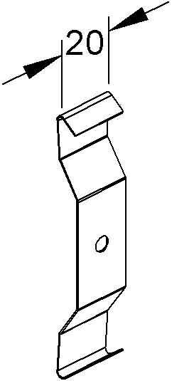 Niedax Halteklammer GKF 78
