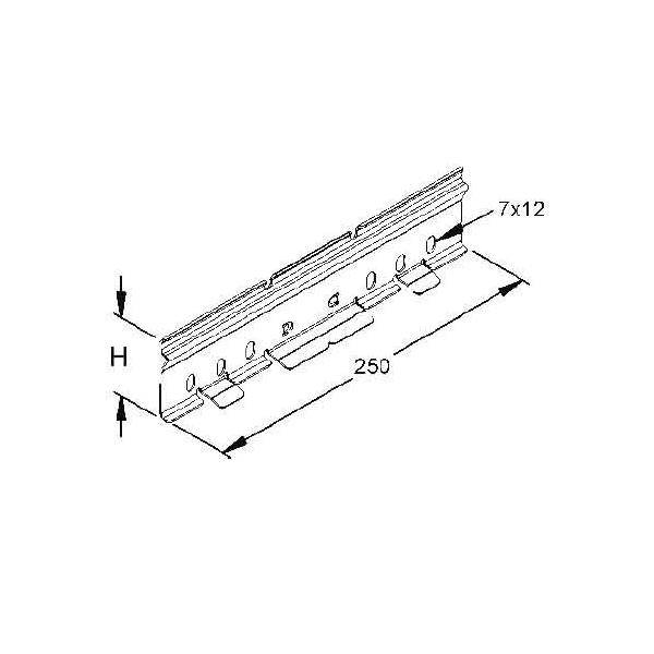 Niedax Verbinder RVC 60/2 F