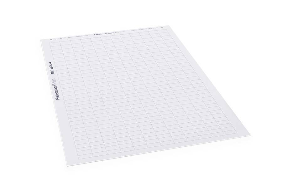 HellermannTyton Etiketten TAG154LA4-1101-WH