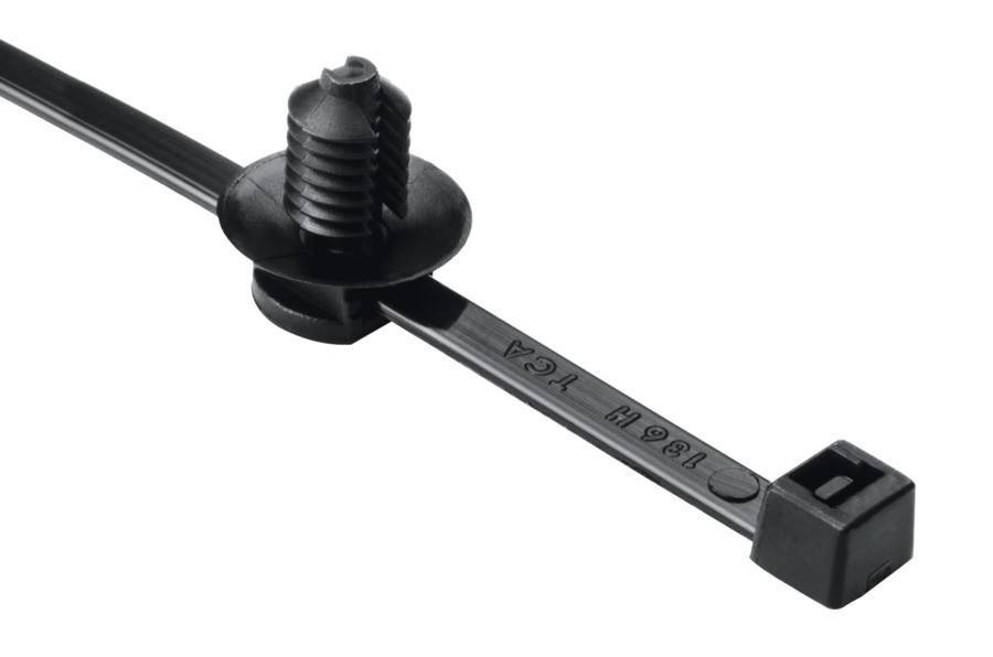 HellermannTyton Befestigungsbinder T50RFT6LG-MC5-BK-D1