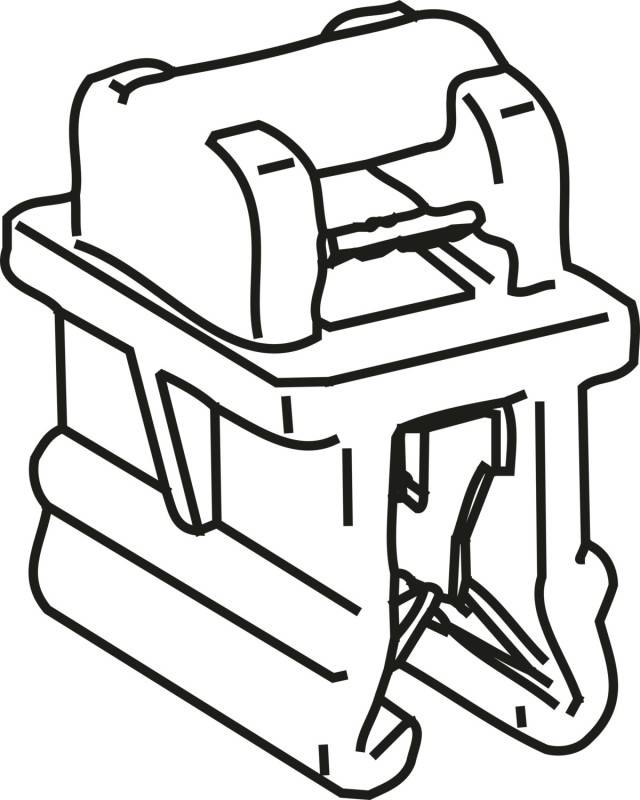 HellermannTyton Befestigungsbinder T50ROSEC9-MC5-BK-D1