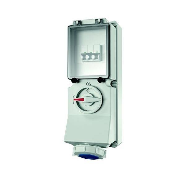 Mennekes Wanddose DUO 7238