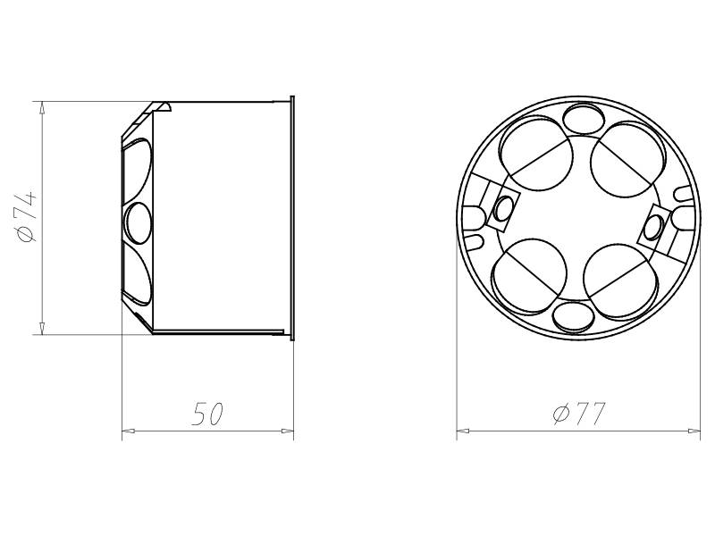 Kaiser Gerätedose Perilex 9067-77