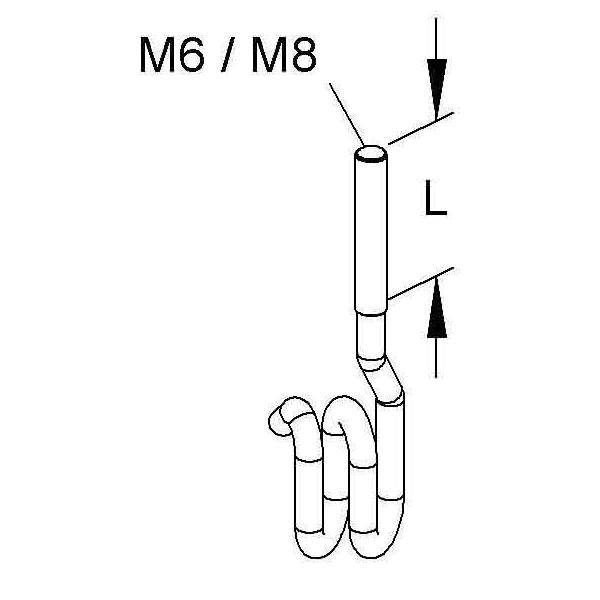 Niedax Doppelspiralhaken GADSH-8/45
