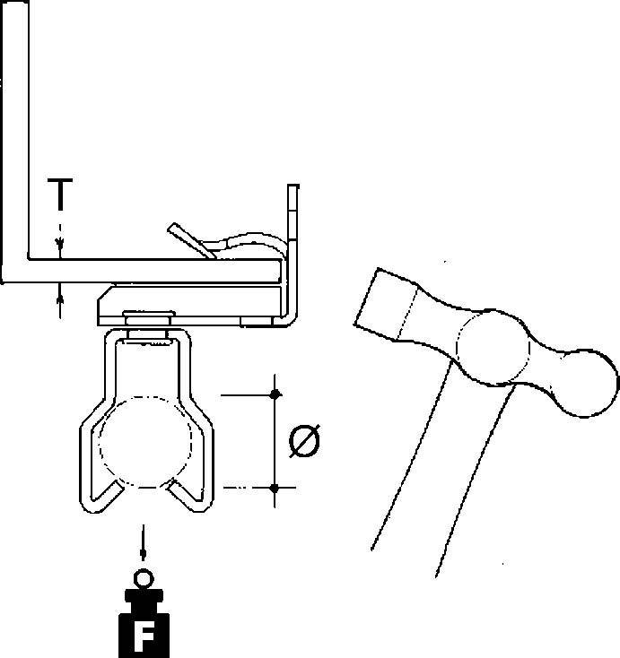 Niedax Flanschkralle EH38-JM1825