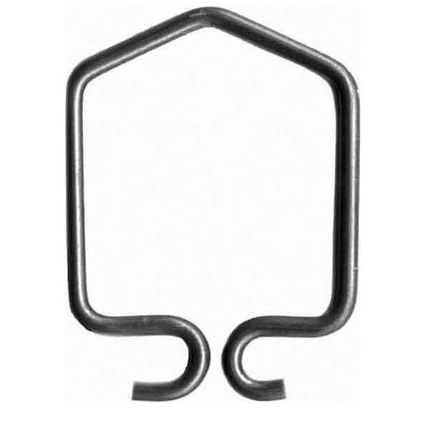 10 Stk. Niedax Federklammer GAFK