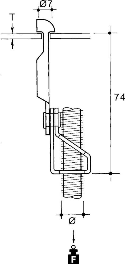 Niedax Profildeckenabhänger NH083-AM6T