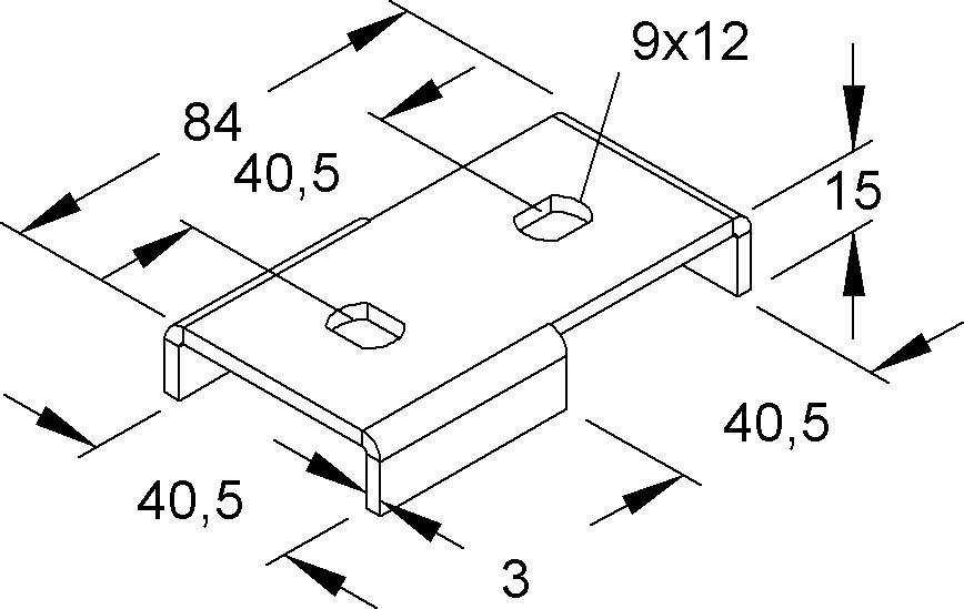 Niedax T-Verbindung TV 40