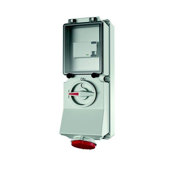 Mennekes Wanddose DUO 7318