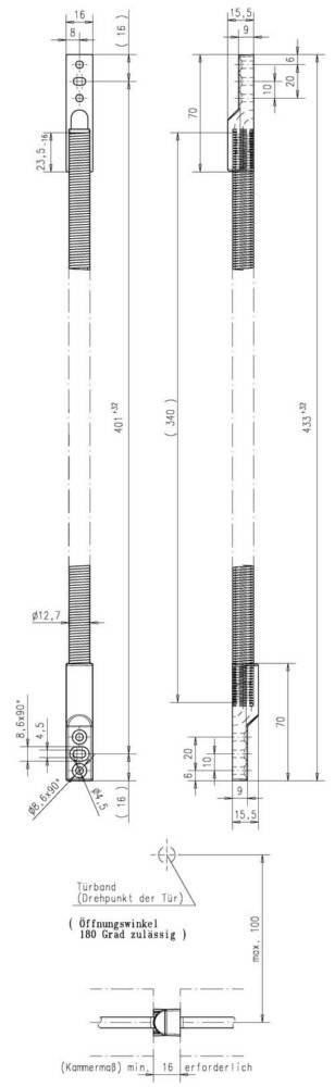 Assa Abloy effeff Kabelübergang 10312-21-----00