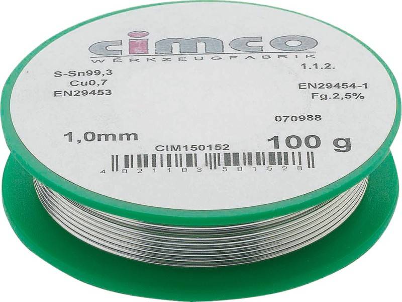 Cimco Elektroniklot bleifrei 150156 (500gr)