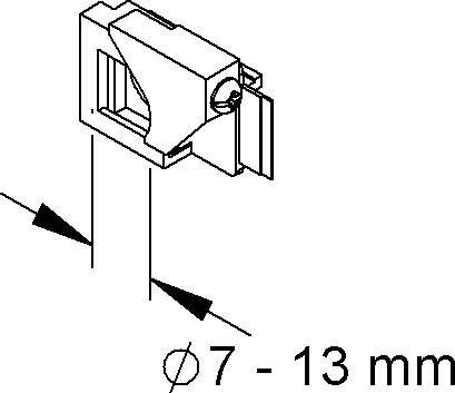 Niedax Zugentlastung GDZ 7-13