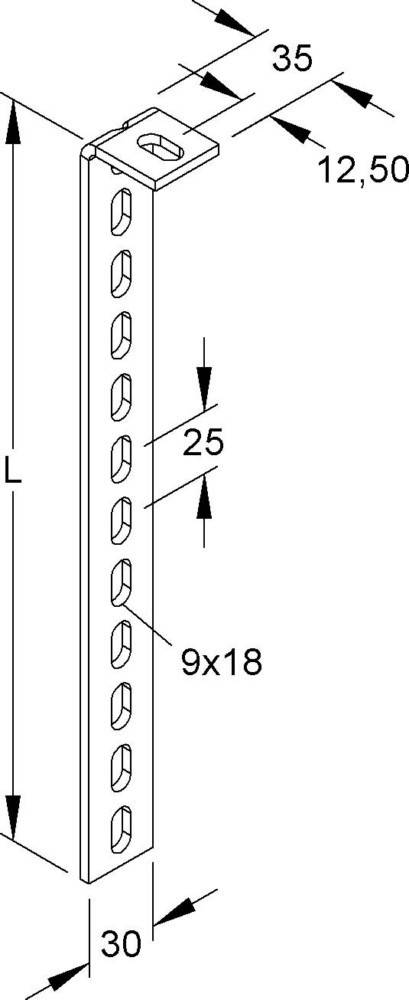 Niedax Hängestiel GRHS 30/200 F