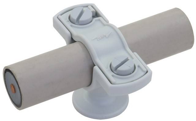 25 Stk. DEHN Leitungshalter PA grau LHZS23H19IGM8GRPA