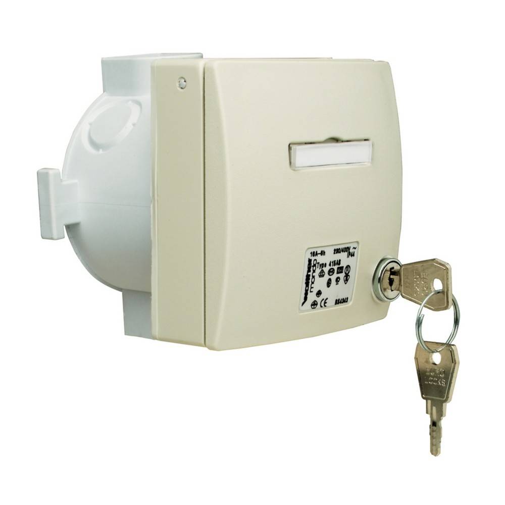 Walther Werke MONDO Wandsteckdose 16A 416AS