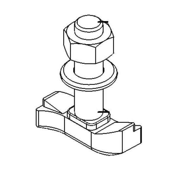 Niedax Hakenkopfschrauben HK 620/65