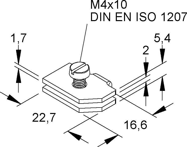 Niedax Gleitmuttern GNL 304/10