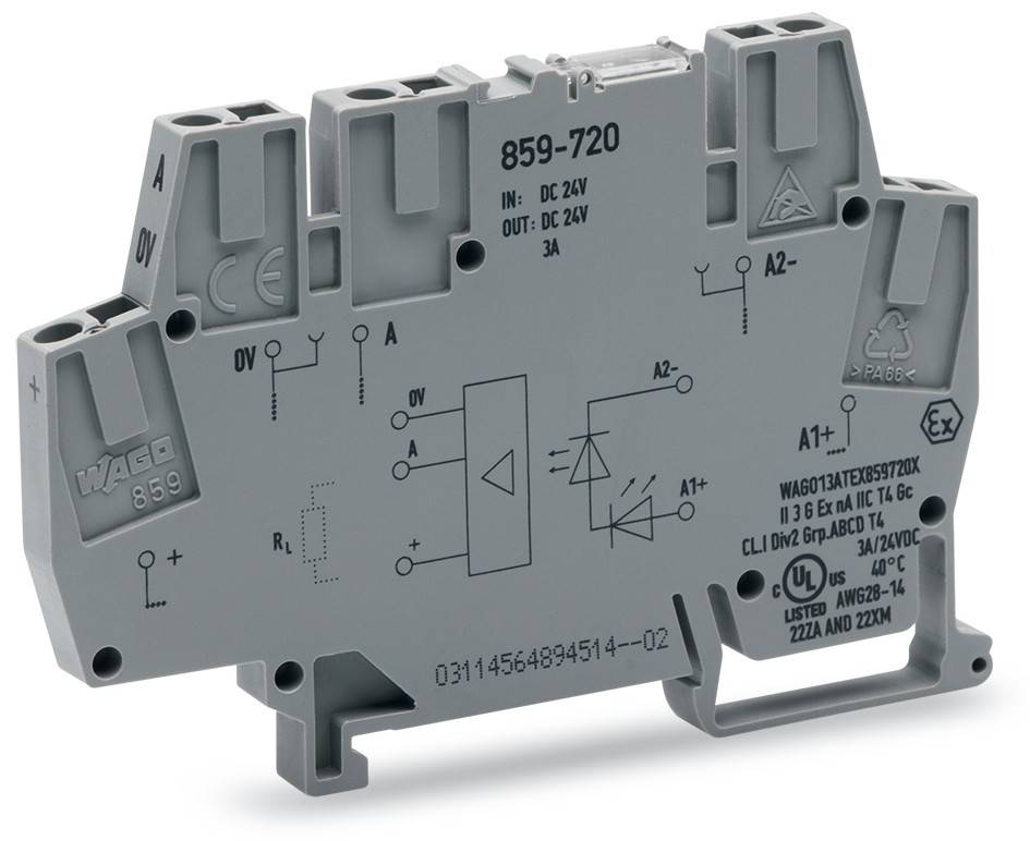 WAGO GmbH &amp; Co. KG Optokoppler-Klemme 859-720