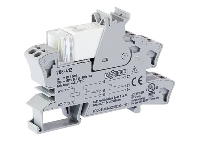 WAGO GmbH &amp; Co. KG Stecksockel m.Relais 788-412