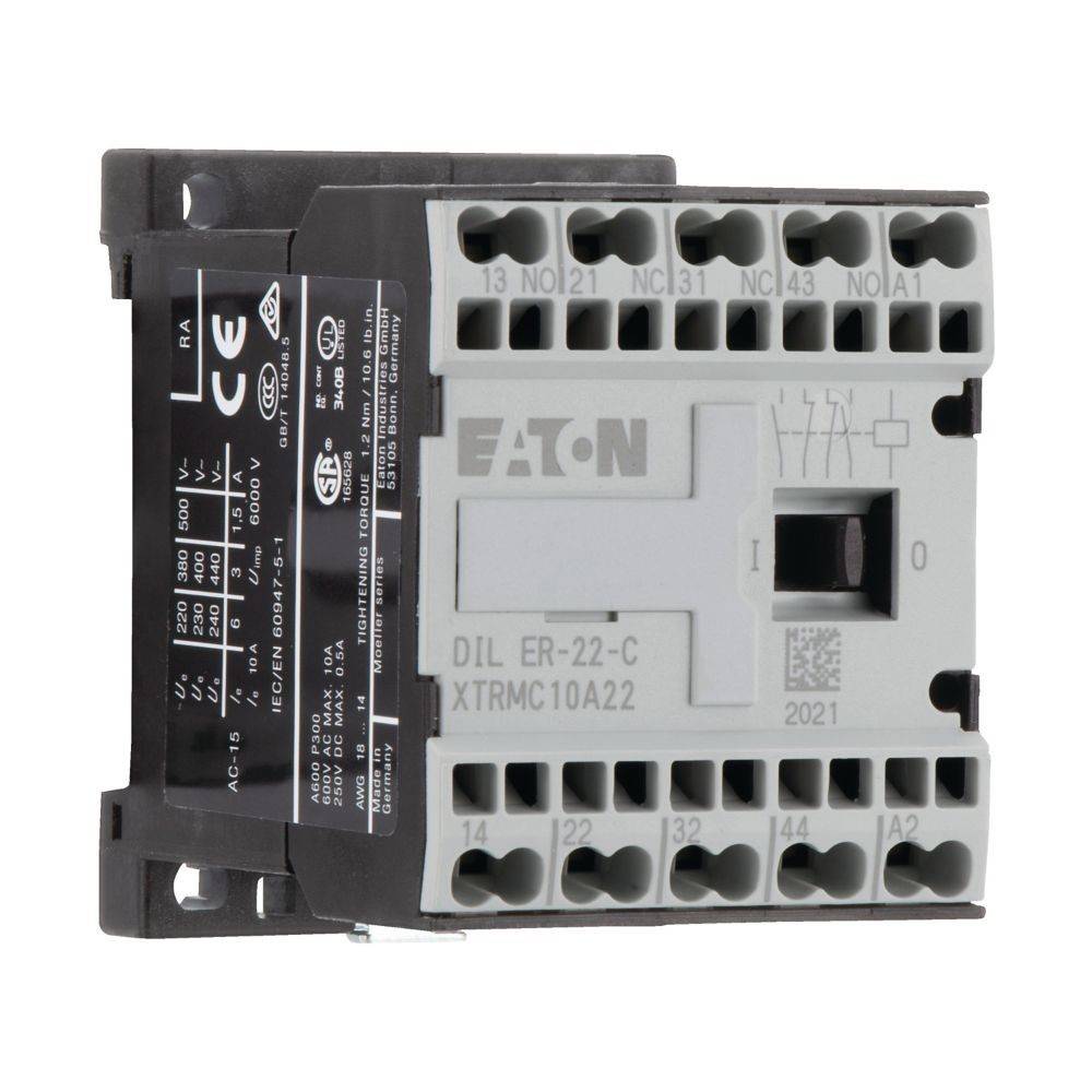 Eaton Hilfsschütz DILER-22-C(24V50HZ)