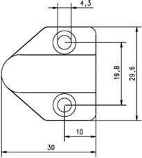 Assa Abloy effeff Kabelübergang 10318-60-----00