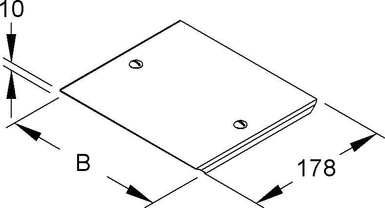 Niedax Formstückdeckel RFSDDV 60.100