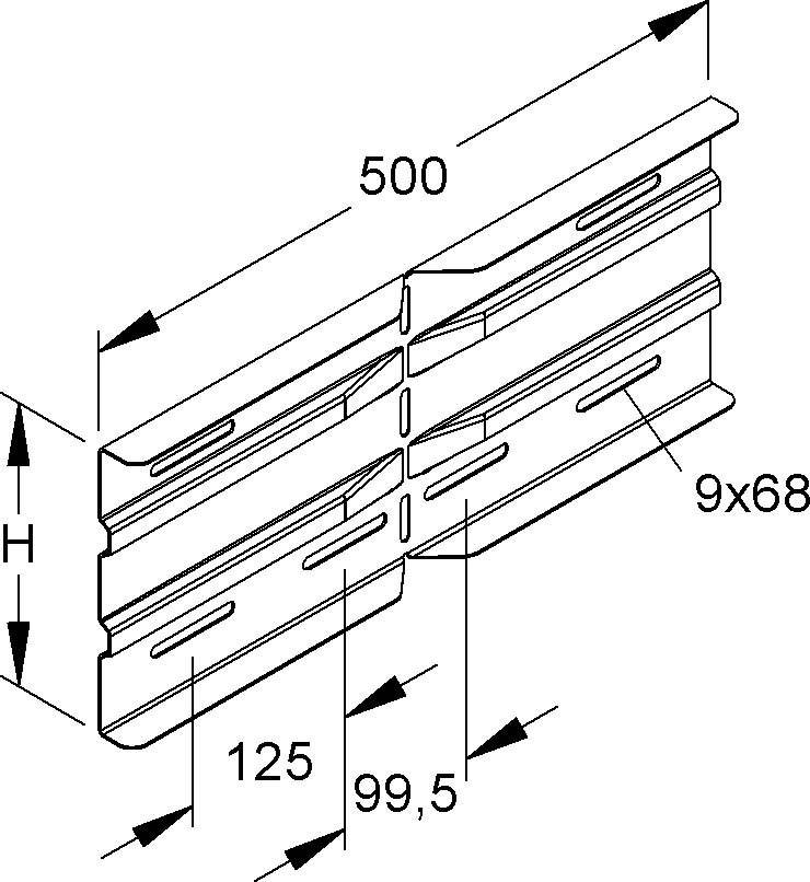 Niedax Winkelverbinder WSWV 200 F