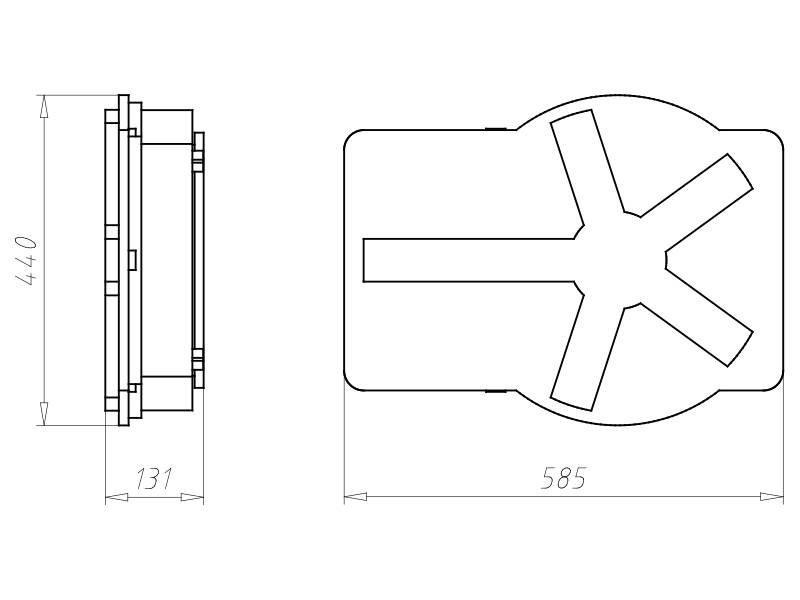 Kaiser KompaX 1 Gehäuse 1293-27