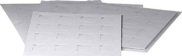 Hirschmann INET Beschriftungsetiketten ML-MS2/MM VE10