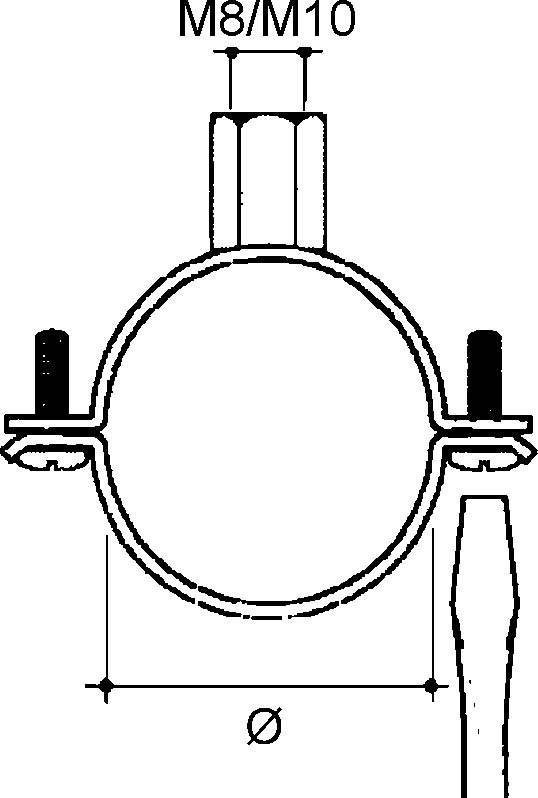 Niedax Rohrbefestigung PB-7580