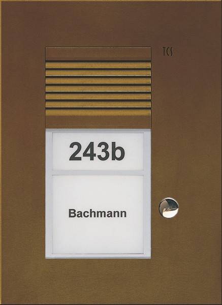 TCS Tür Control Audio Außenstation PUK 1 PUK01/1-EB