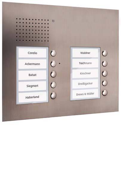 TCS Tür Control Audio Außenstation PUK 8 PUK08/2-ES