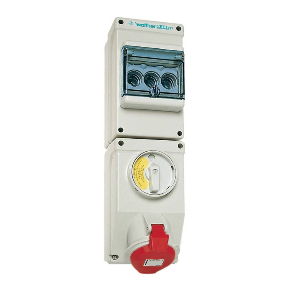 Walther Werke Wandsteckdose AU130406SN